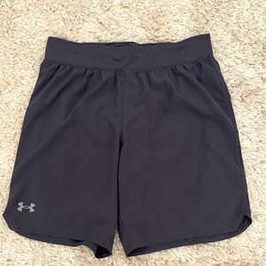 Under Armour Gray Speedpocket Athletic Shorts